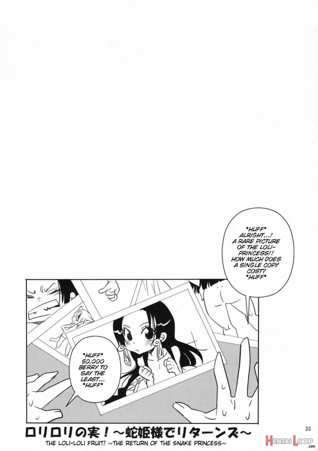 Loli Loli no Mi! ~Hebihime sama de Returns~ page 32