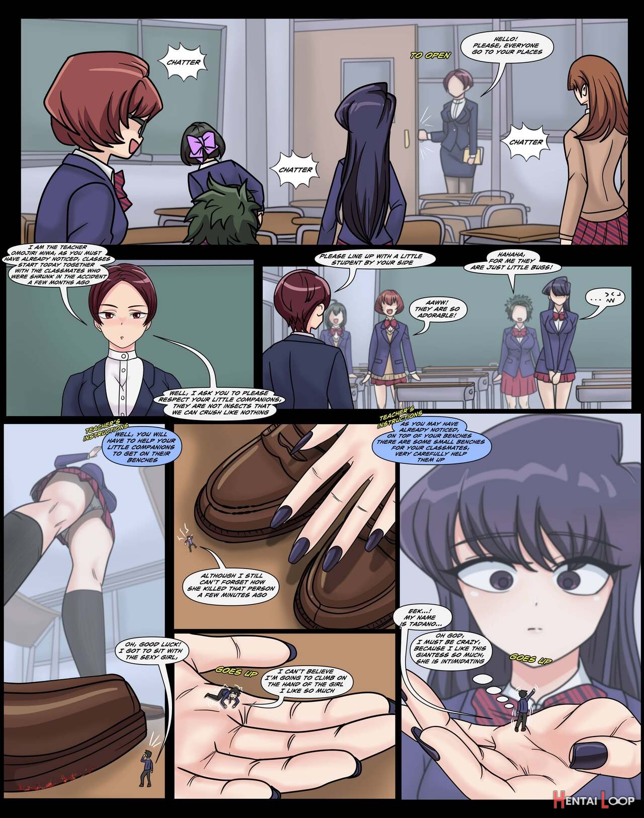 Page 1 of Lostperras – Komi Alternate Universe Cartoon Porn. (by  Lostperras) - Hentai doujinshi for free at HentaiLoop