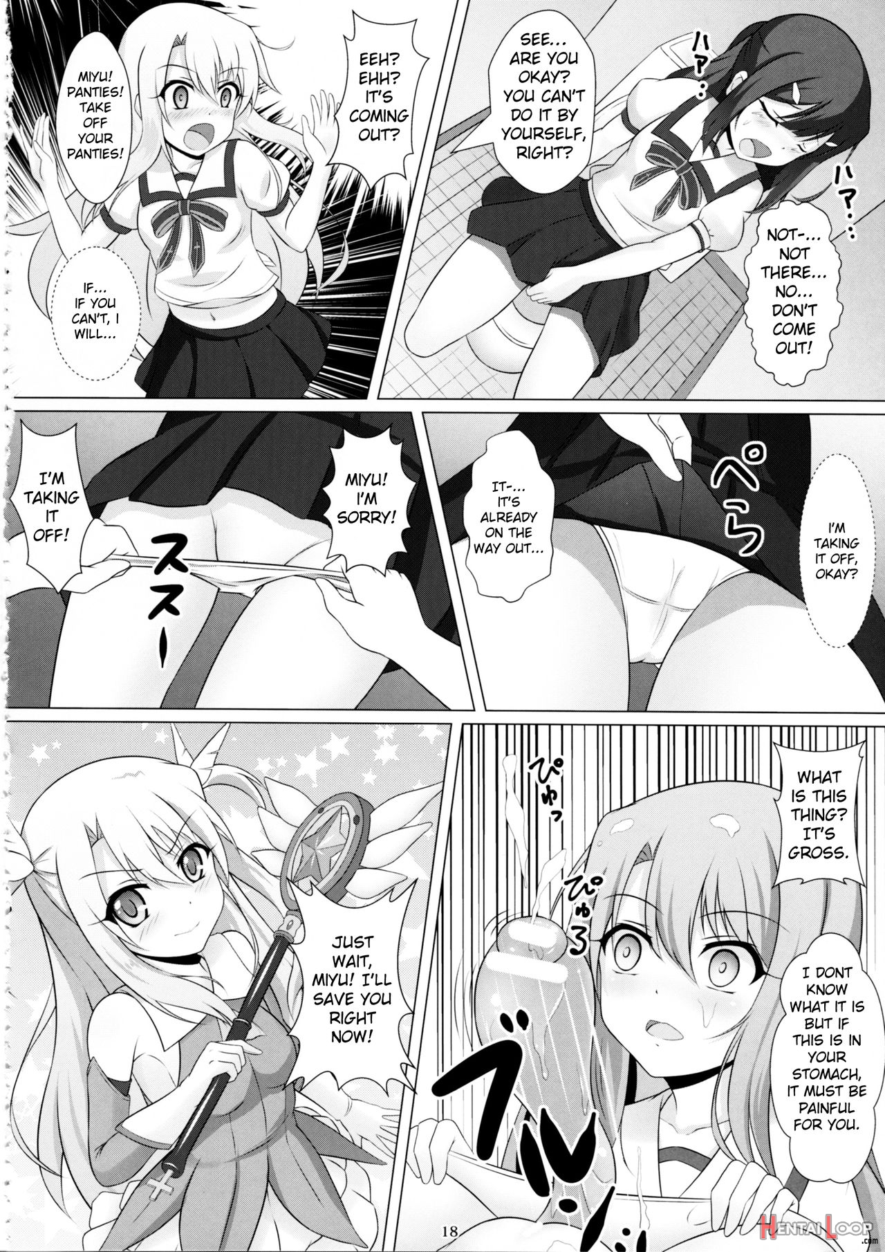 Mahou Shoujo Wa Gyouchuu Ga Osuki page 17