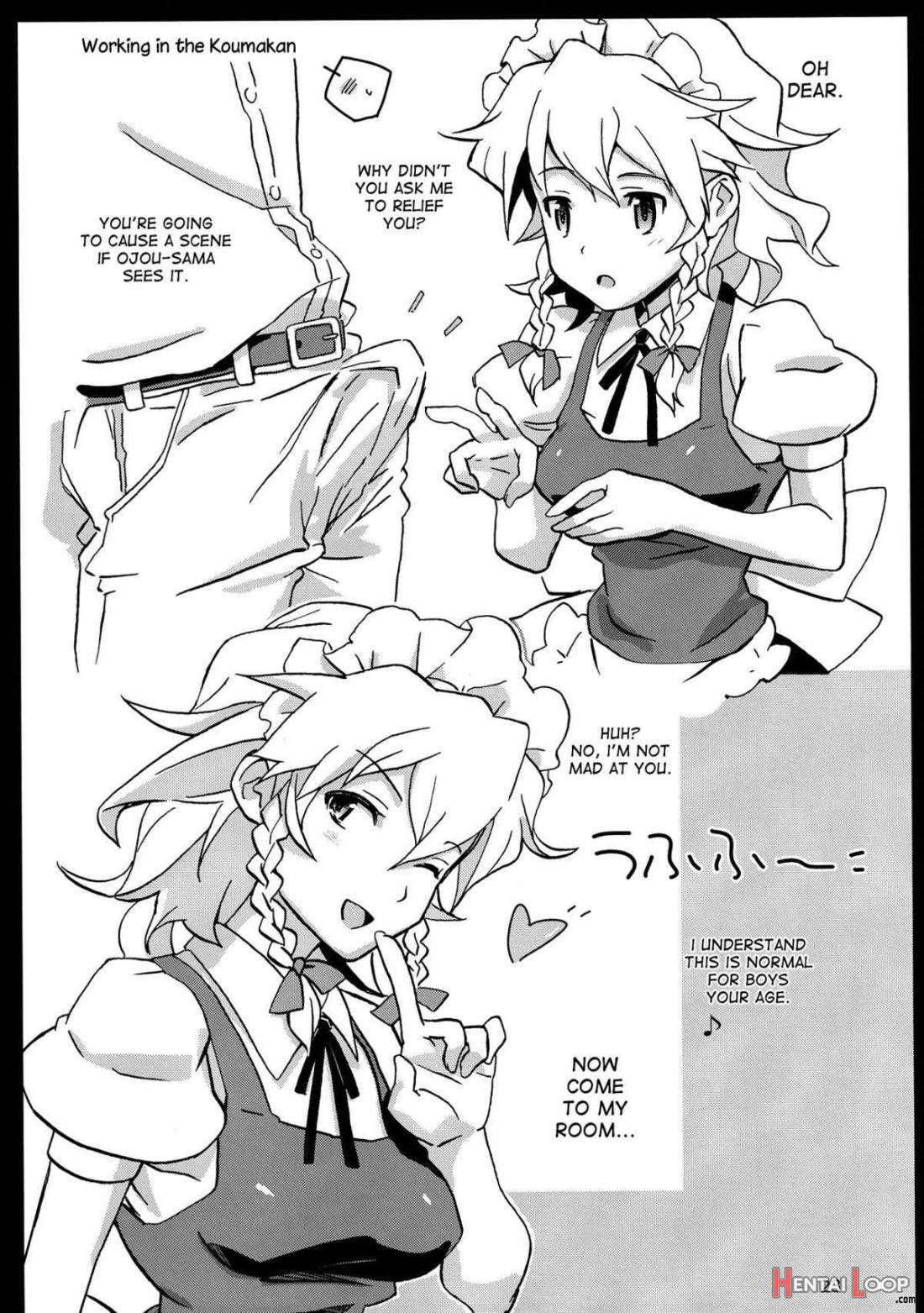 Maid Yatottara Sakuya-san Datta. page 21