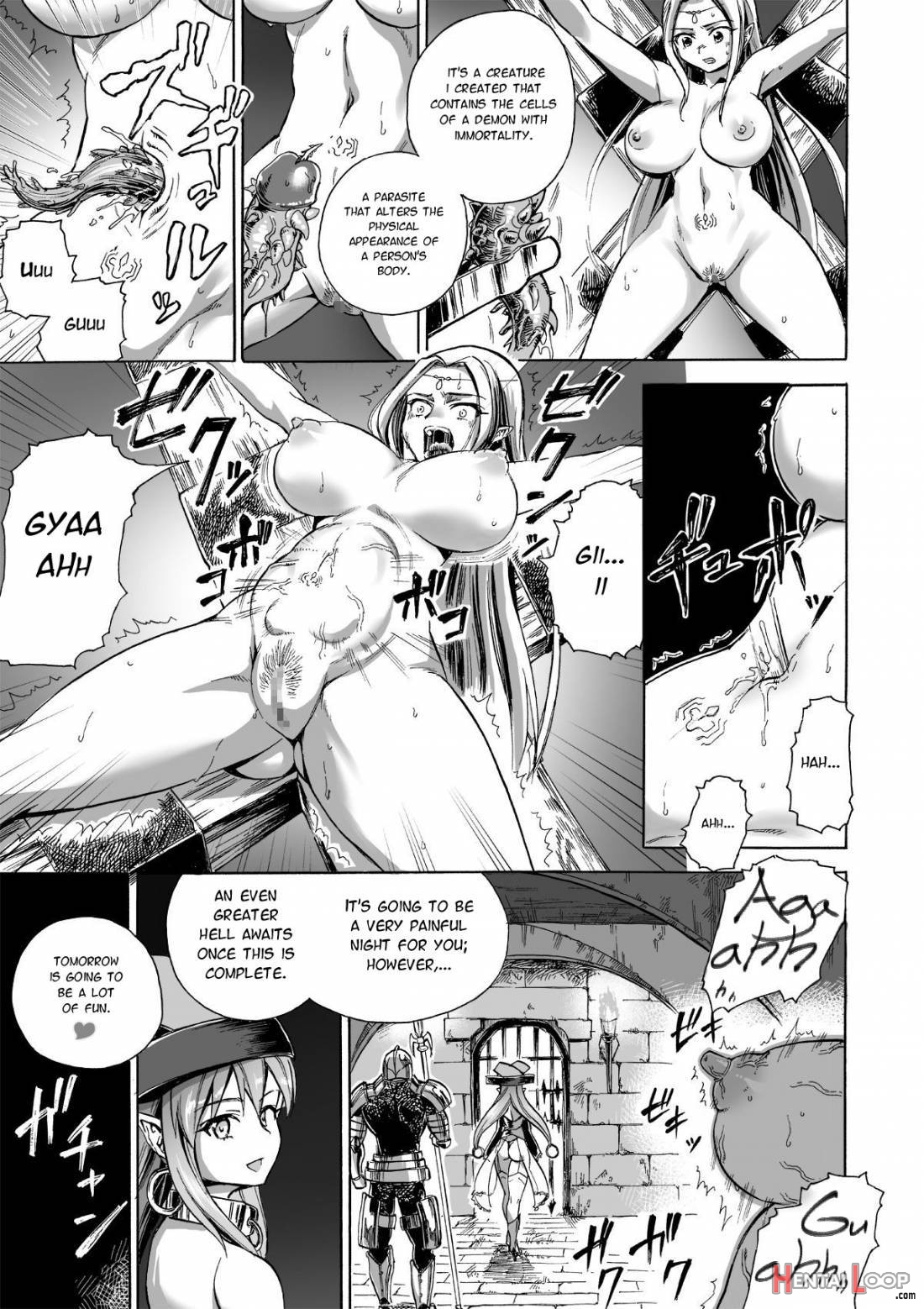 Majo no Rakujitsu 2 -Kagyaku- page 4