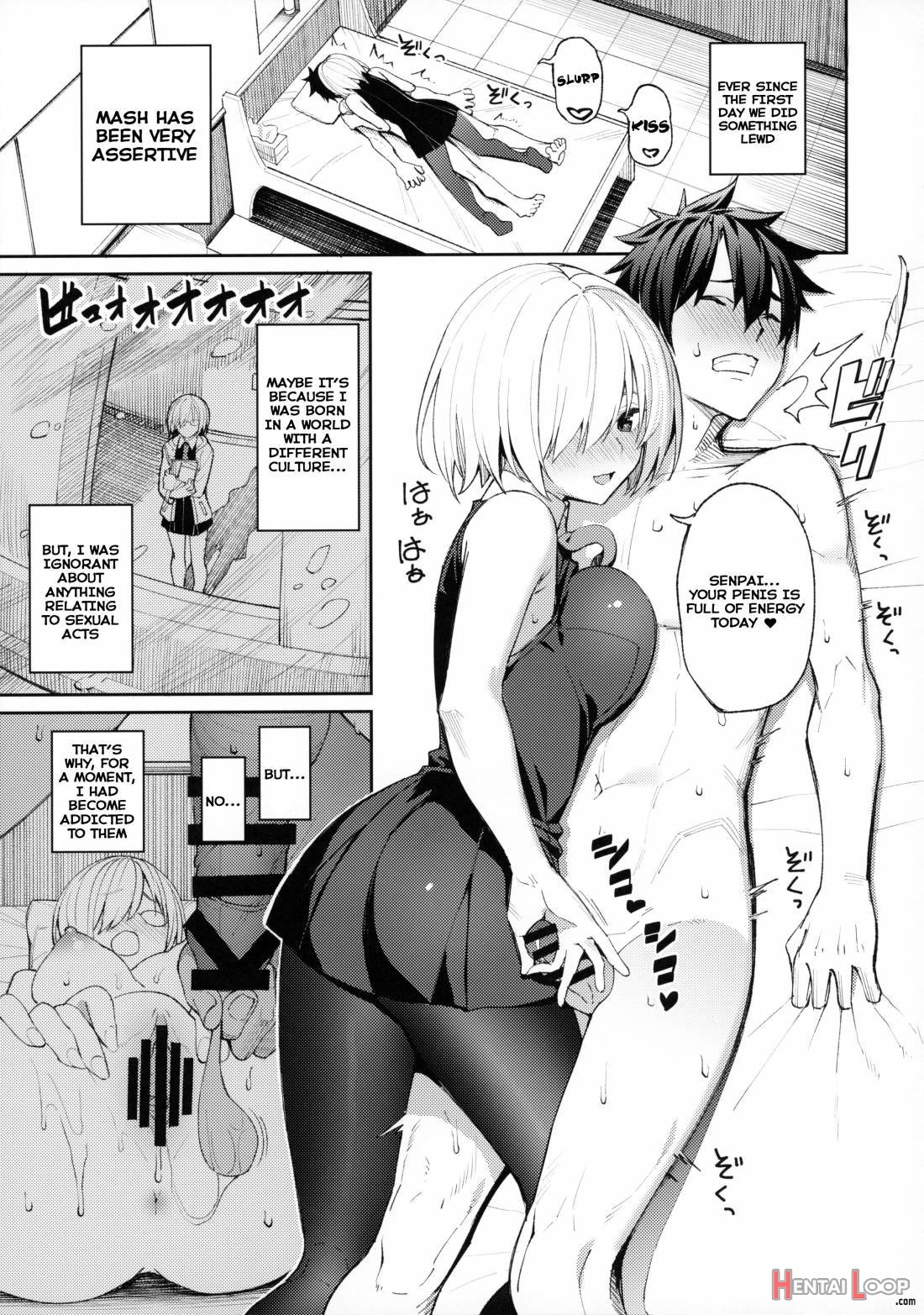 Mash ga Tonikaku Guigui Kuru Hon. page 2