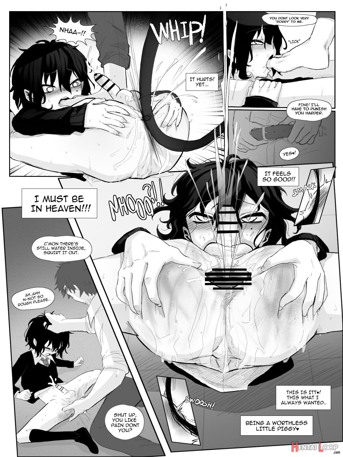 Masochist Boy Training page 19