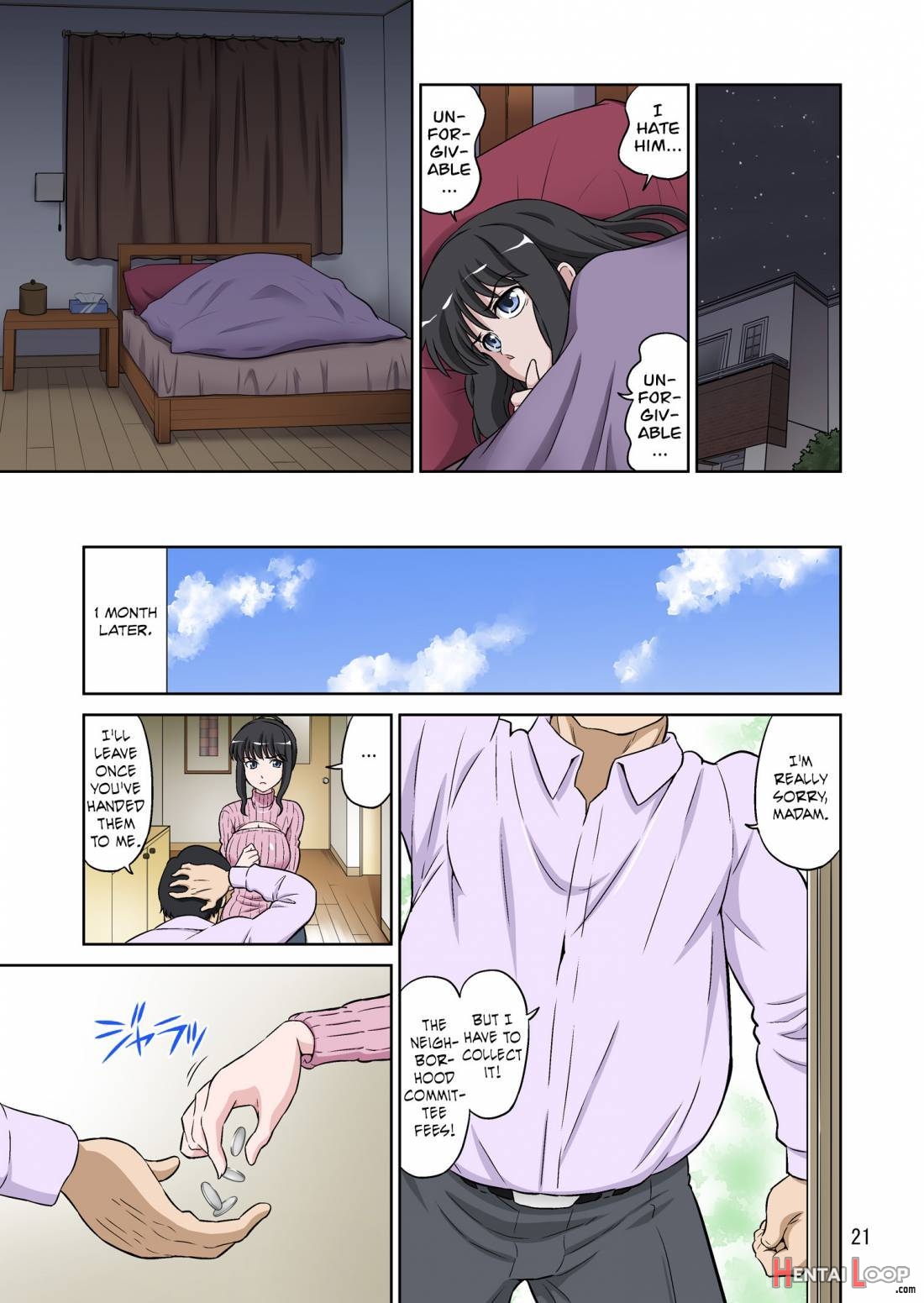 Megami Sugiru Mama ga Tonari no Oyaji ni Tanetsuke Press Sareteita Ken page 20