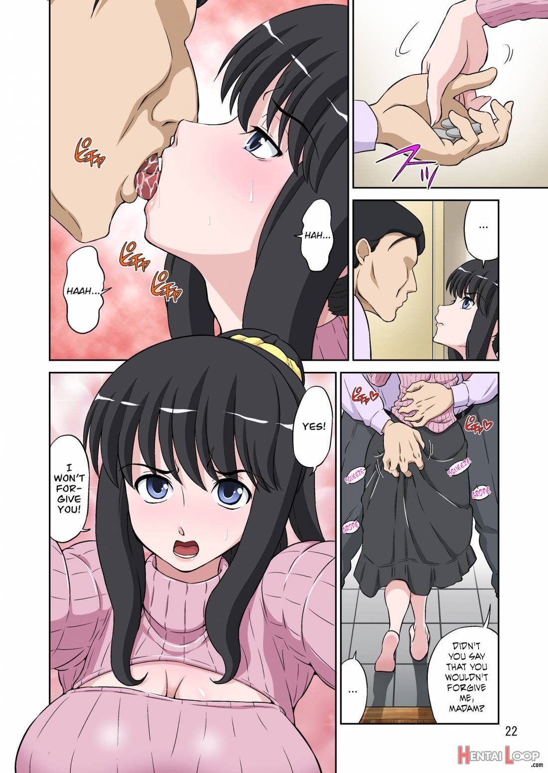 Megami Sugiru Mama ga Tonari no Oyaji ni Tanetsuke Press Sareteita Ken page 21
