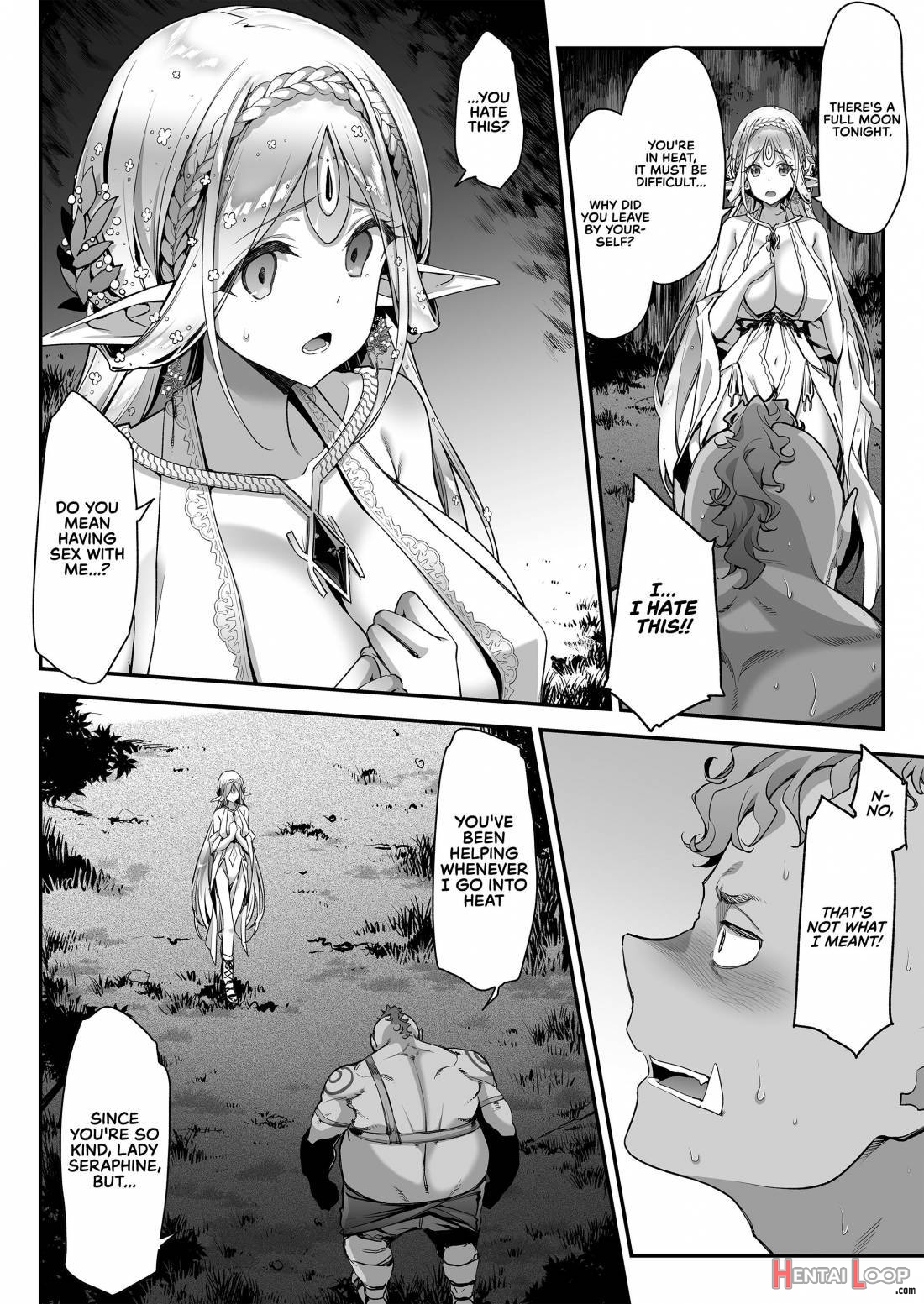 Midara na Elf-san wa Orc-kun ga Osuki page 17