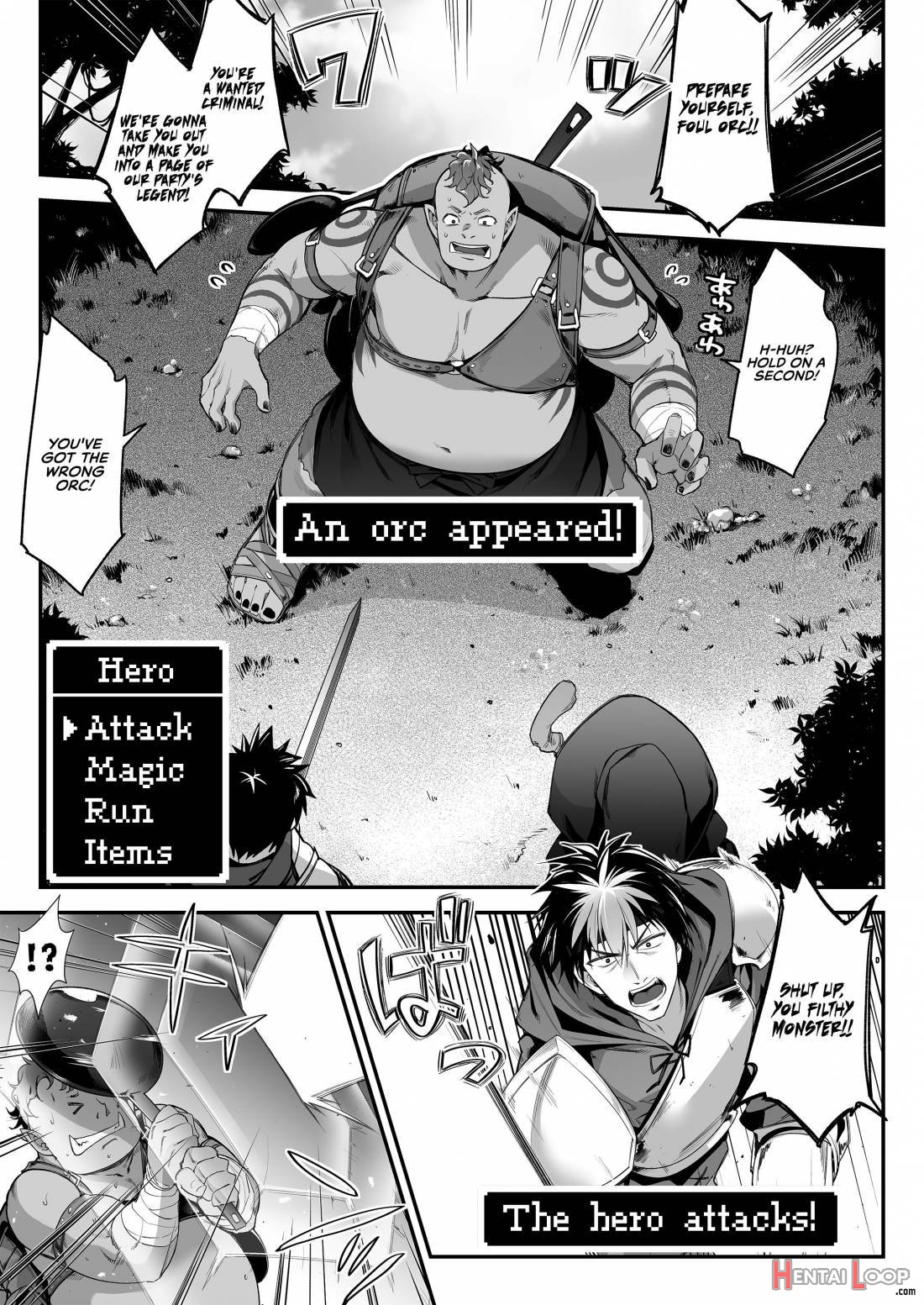 Midara na Elf-san wa Orc-kun ga Osuki page 4