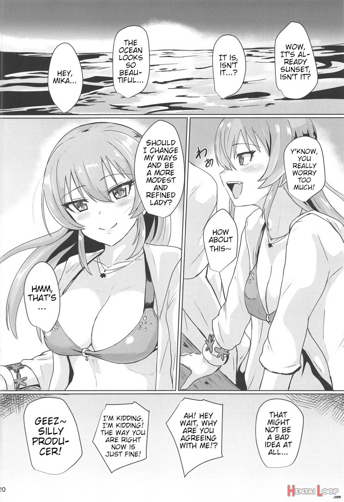 Mika ga Erokute Tsurai page 19