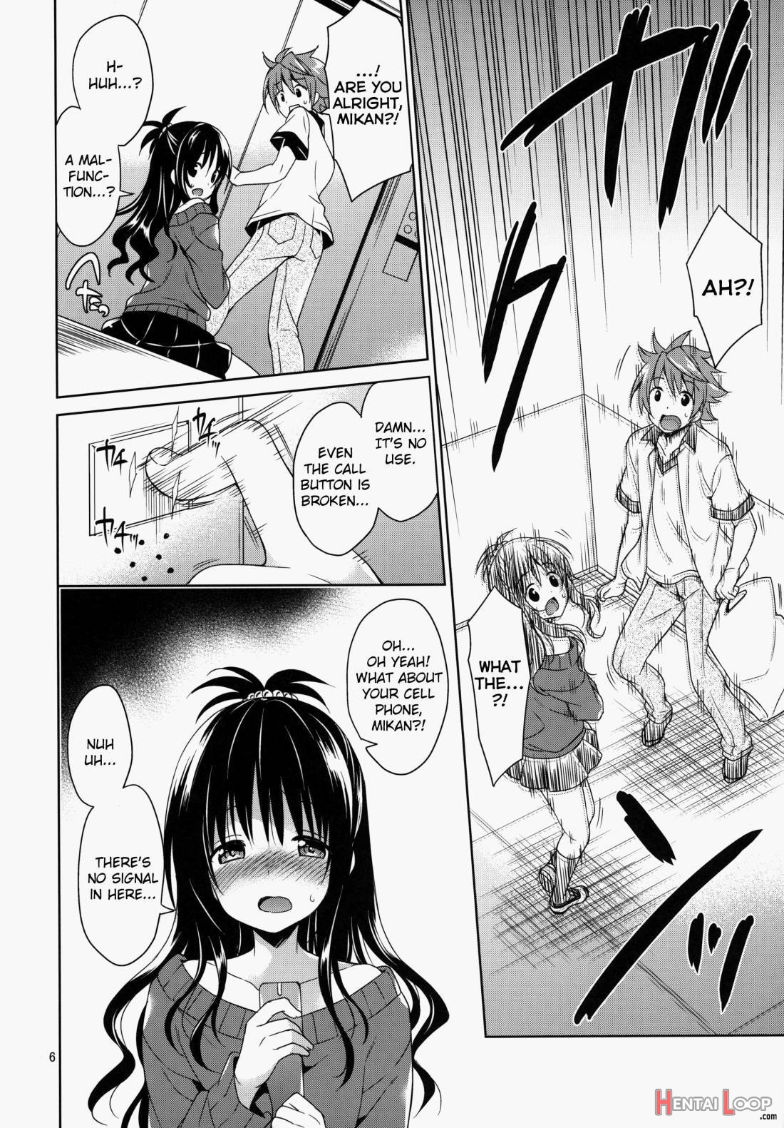 Mikan to Rito no Elevator Panic! page 3