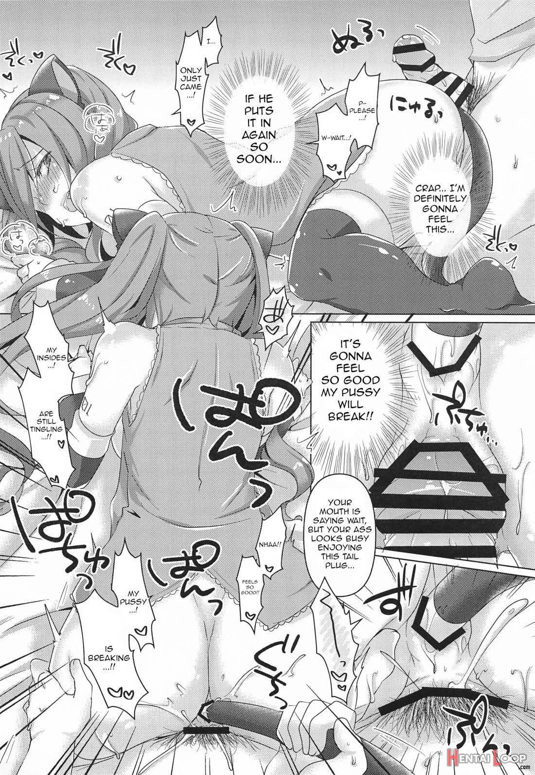 Miku-chan ni Nekomimi toka Plug in Shite Ichaicha Suru Hon page 16