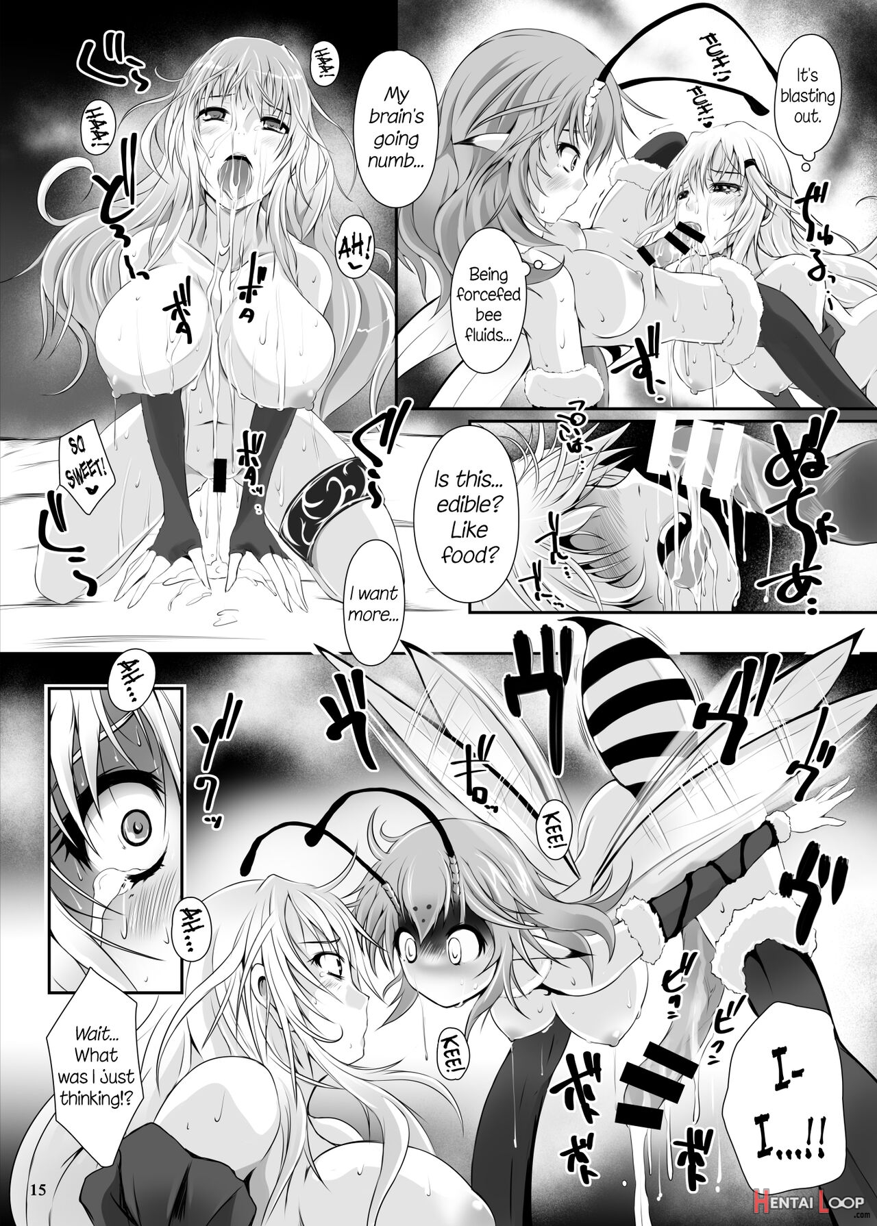 Mitsubachi - Horny Bees page 17