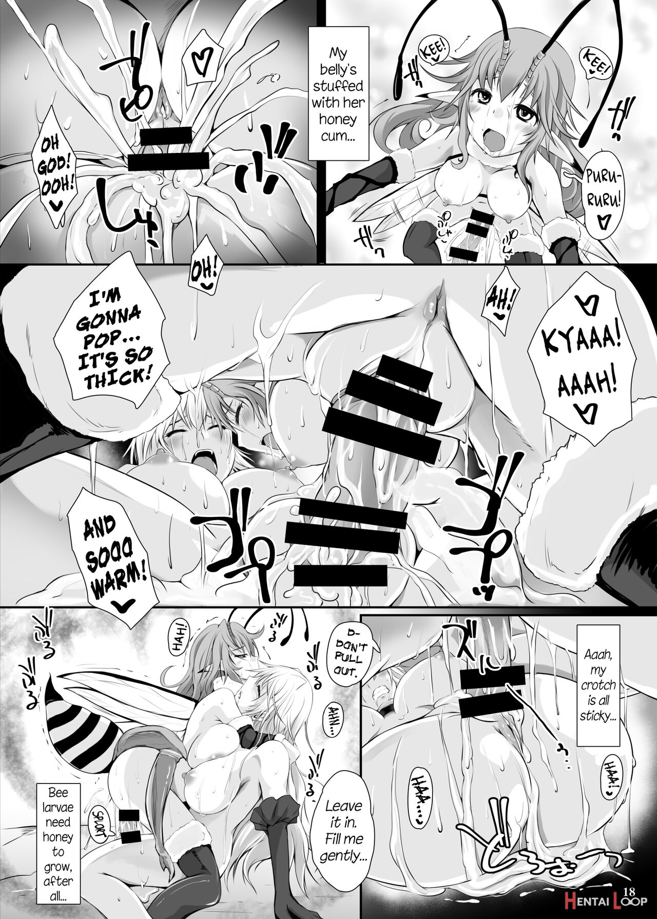 Mitsubachi - Horny Bees page 20