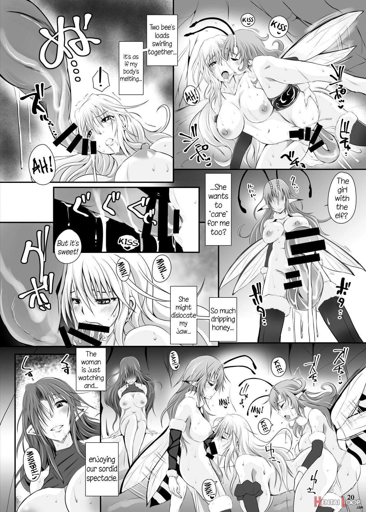 Mitsubachi - Horny Bees page 22