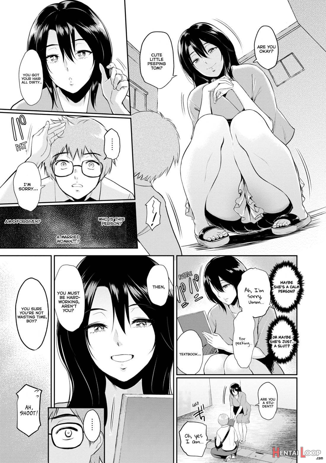 Miwa-san no Nakaniwa de page 4