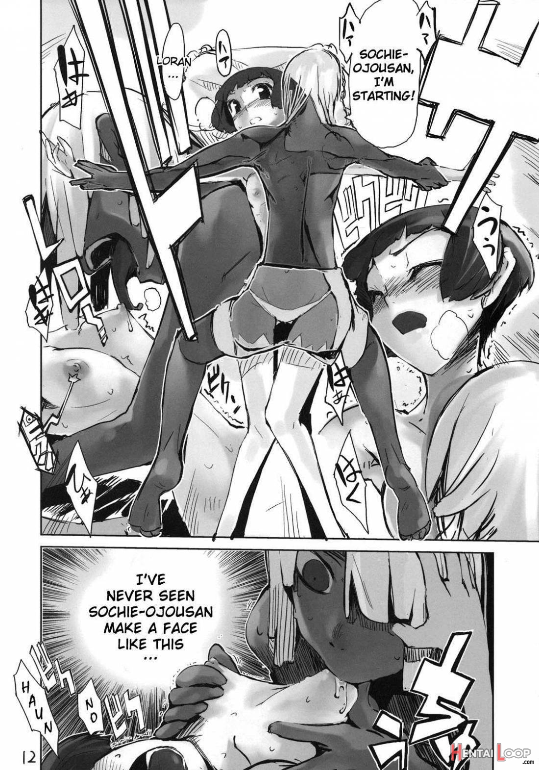 Moustache of white doll page 10