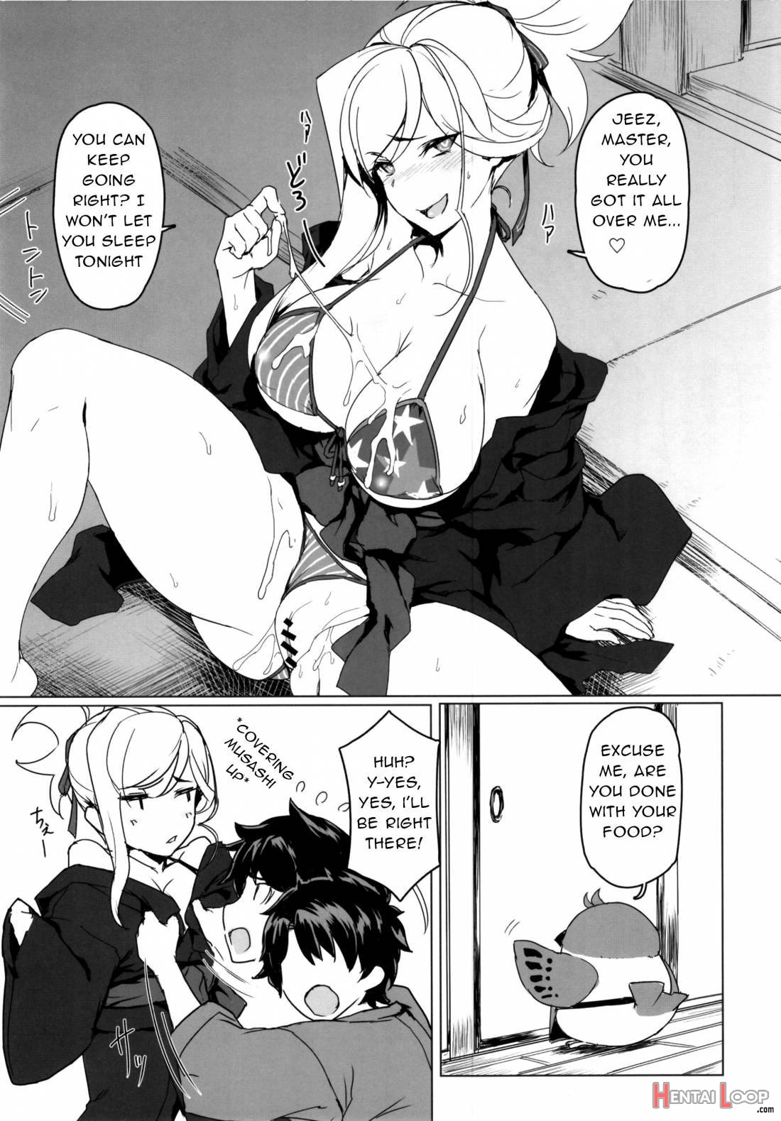 Musashi-chan to Onsen de Eroikoto-suru page 10