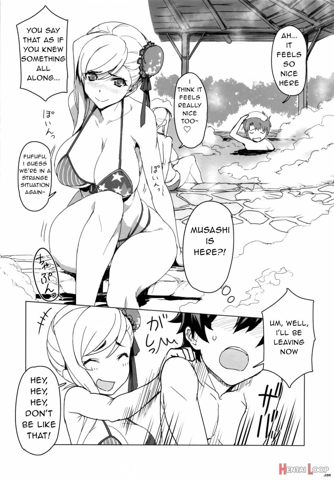 Musashi-chan to Onsen de Eroikoto-suru page 11