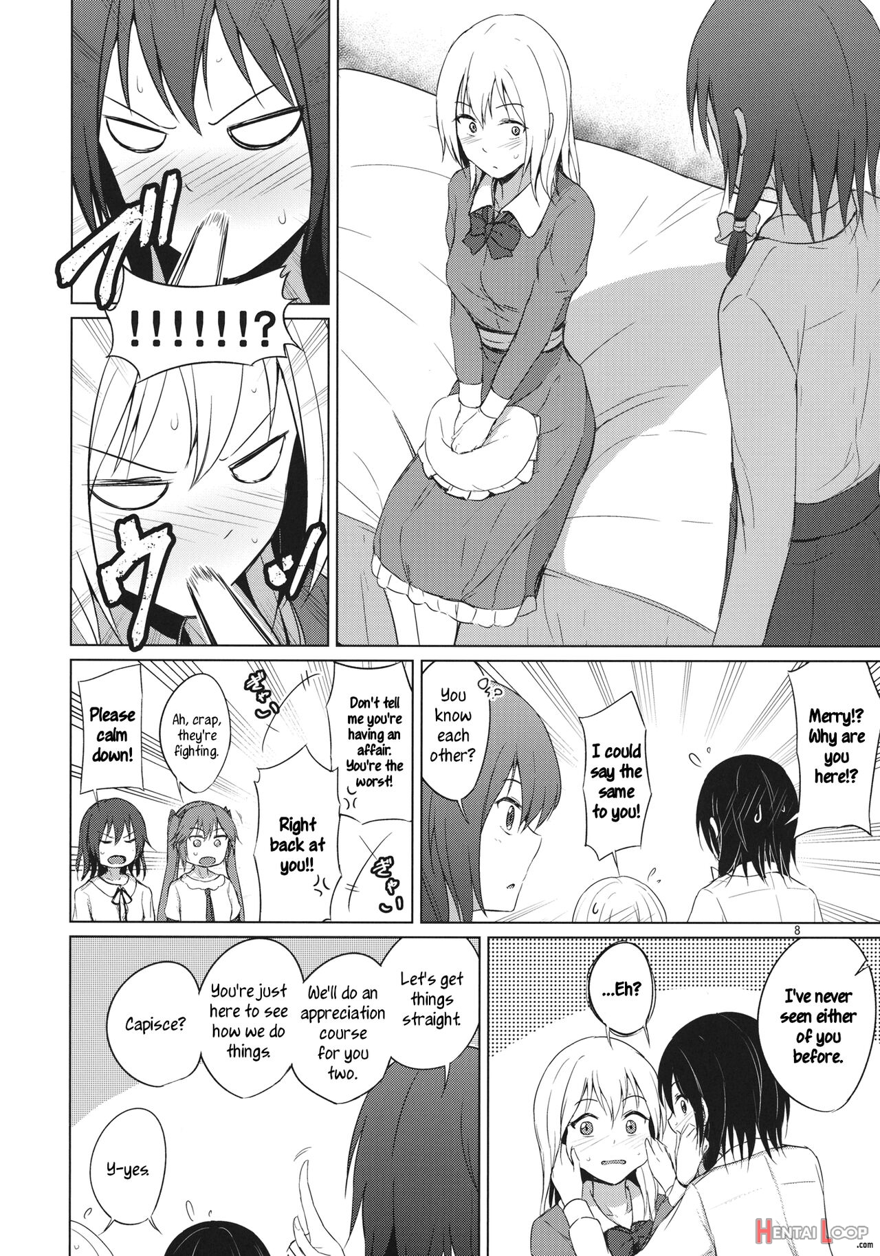 Page 5 of My Partner And I Go To Appreciate Lesbian Sex Workers. (by Humei)  - Hentai doujinshi for free at HentaiLoop