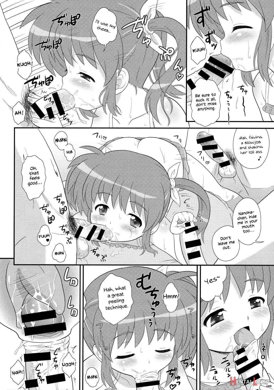 Nanoha-chan Jiiâ˜†ace page 13