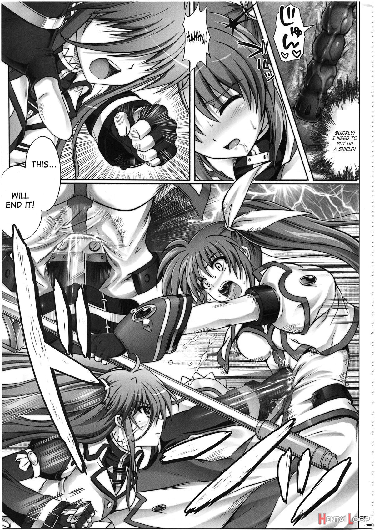 Nanoha-san Ga Fukaku Wo Totta! page 13