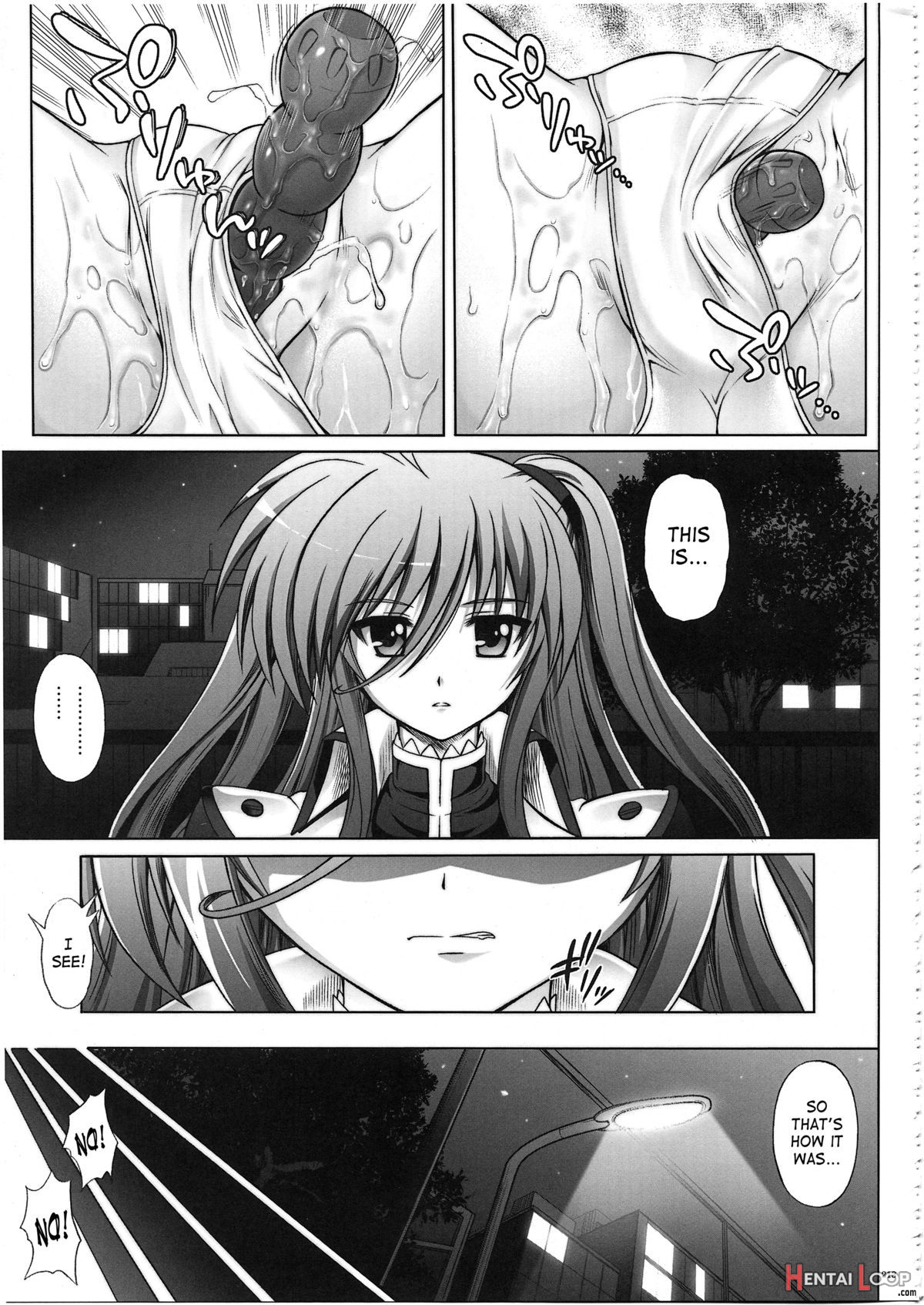 Nanoha-san Ga Fukaku Wo Totta! page 17