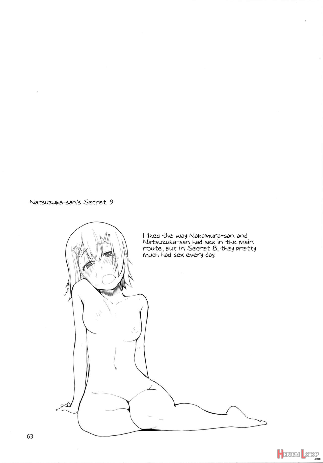Natsuzuka-san No Himitsu. Soushuuhen Kouhen page 64