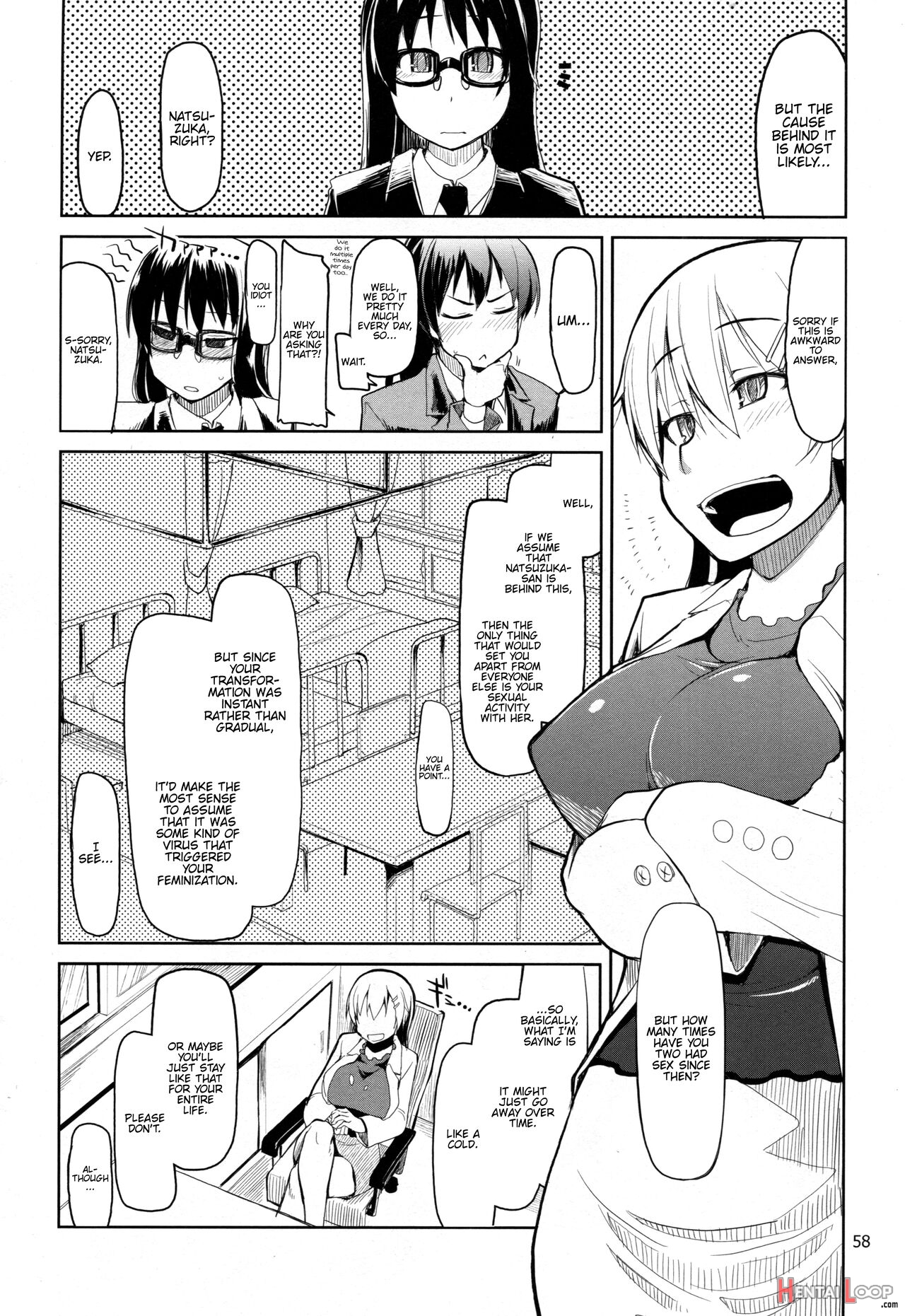 Natsuzuka-san No Himitsu. Soushuuhen Zenpen page 59