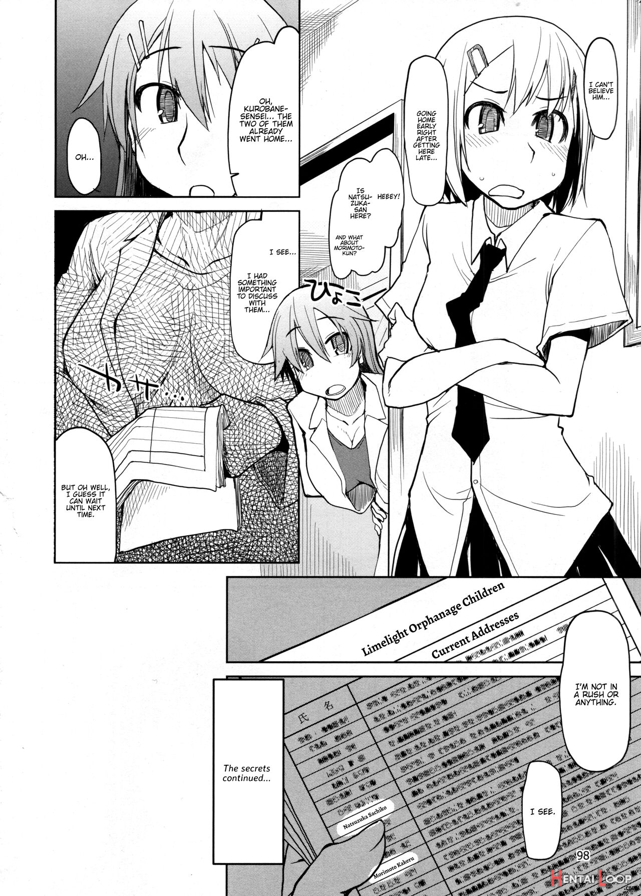 Natsuzuka-san No Himitsu. Soushuuhen Zenpen page 99