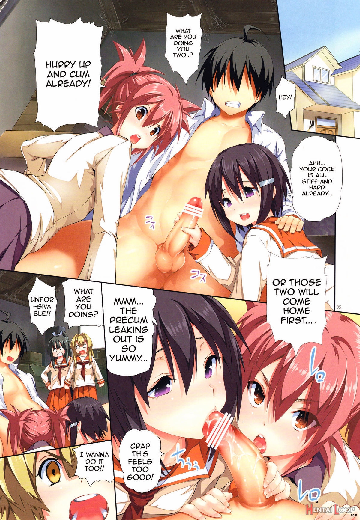 Nayamashi Quartet 1,2 Full Color Soushuuhen page 4