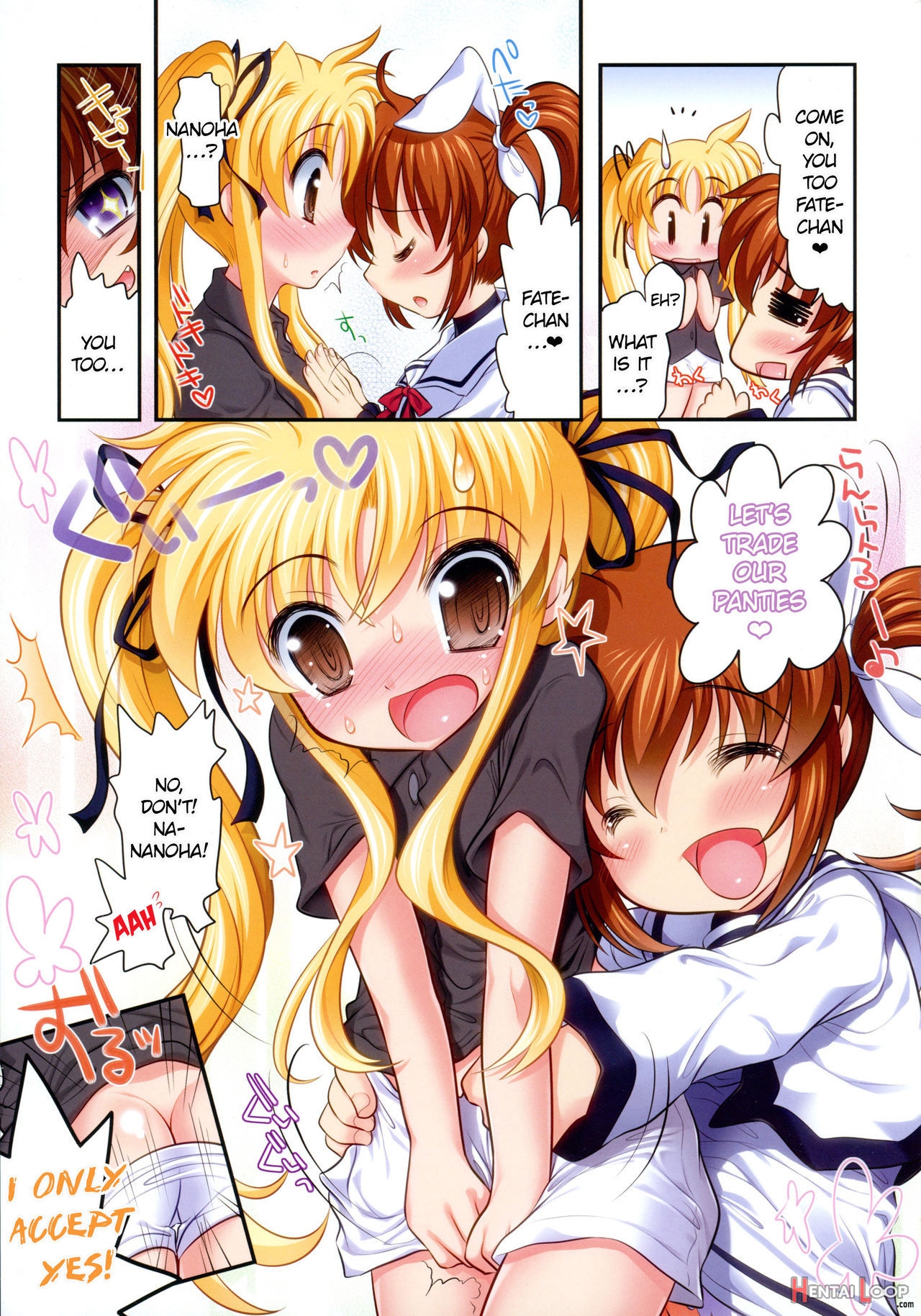 New Nanofei. School! 3 + 4 All Full Color Soushuuhen page 35