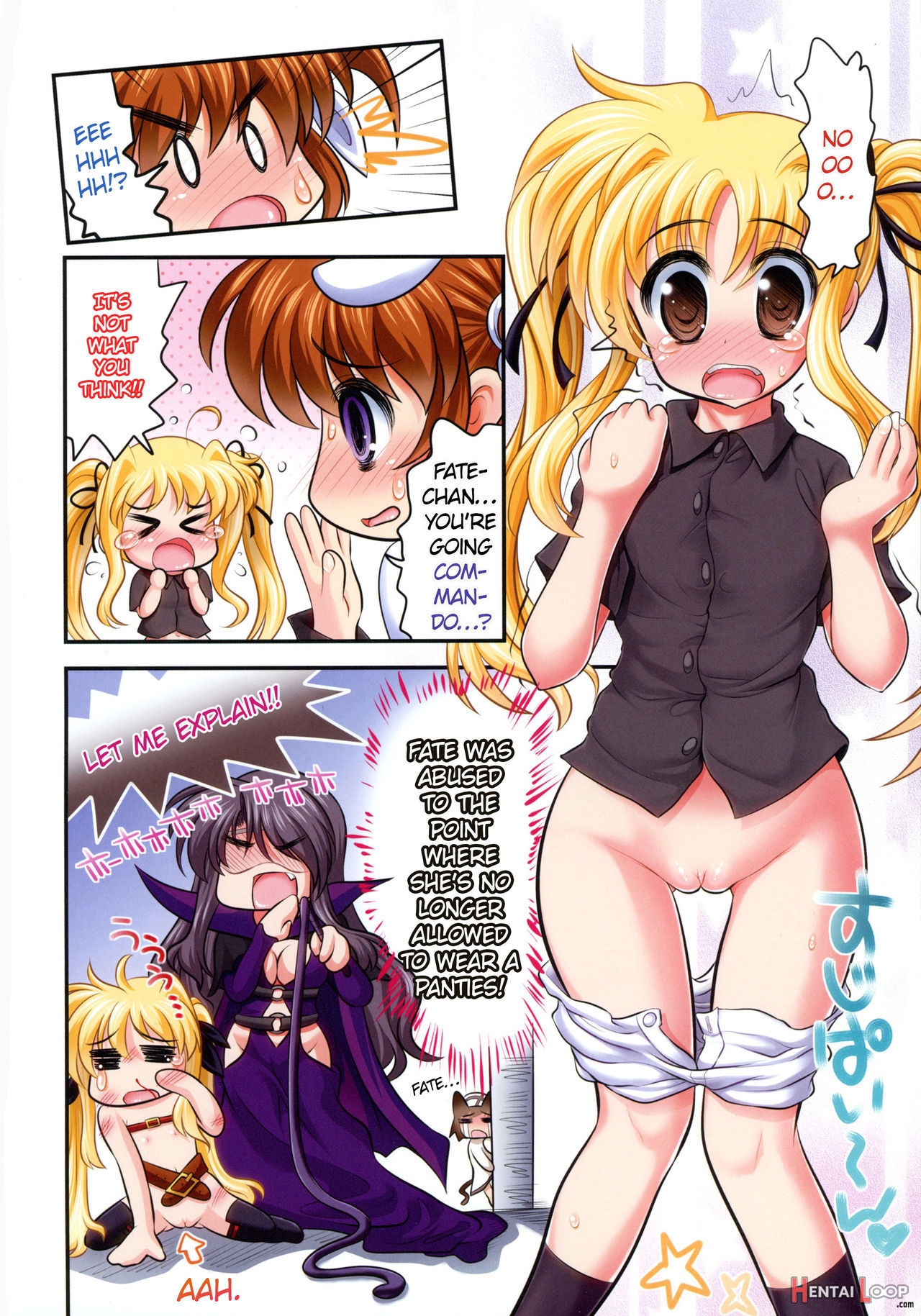 New Nanofei. School! 3 + 4 All Full Color Soushuuhen page 36