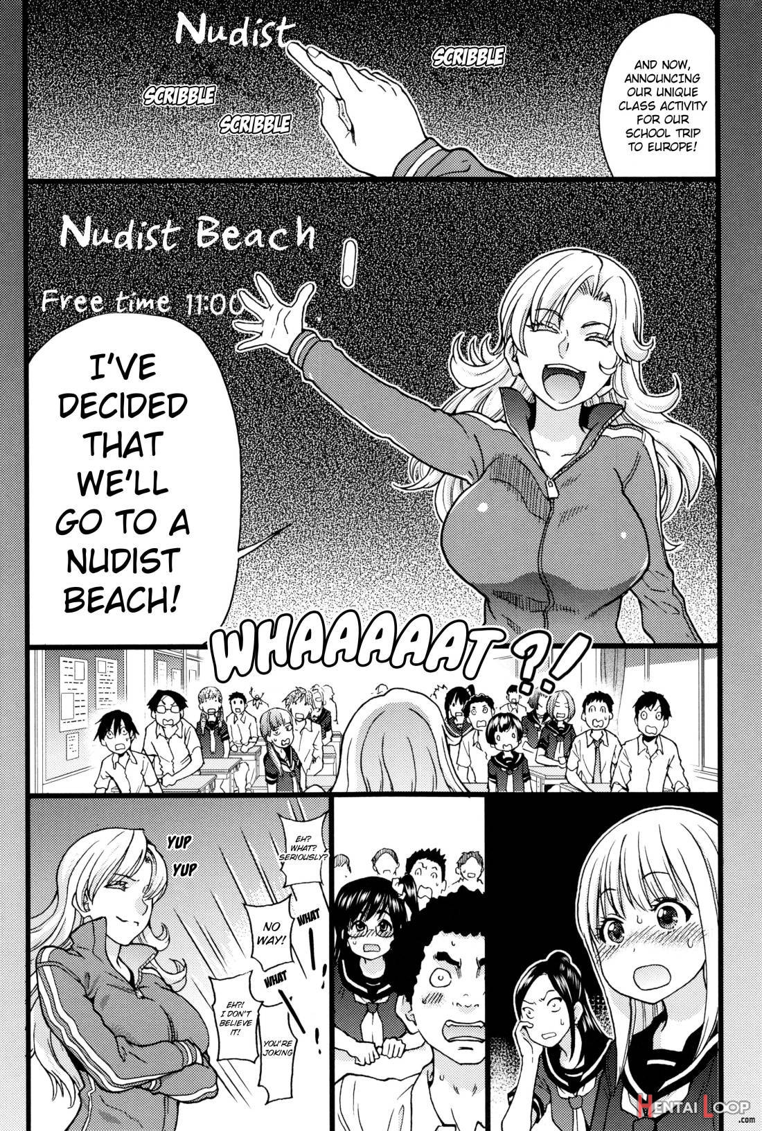 Nudist Beach ni Syuugaku Ryokoude!! – In school trip to the nudist beach!! page 10