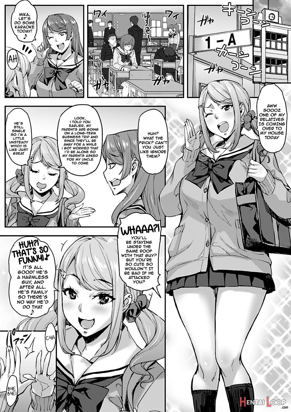 Oji to Mei to Sex ~Kareshi ni wa Naisho da yo~ page 2