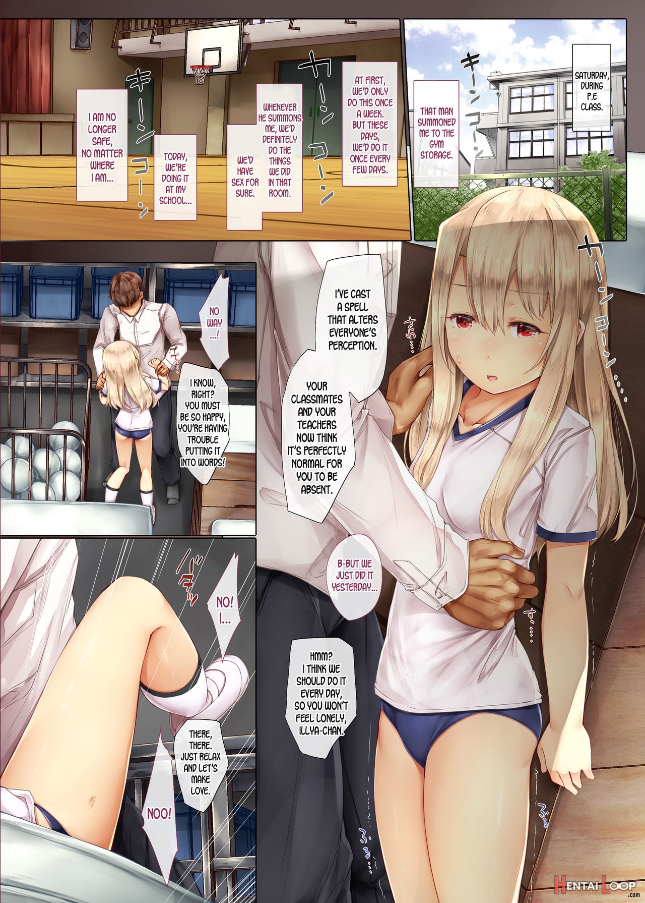 Ori No Naka No Illya-chan ~taisoufuku~ page 4