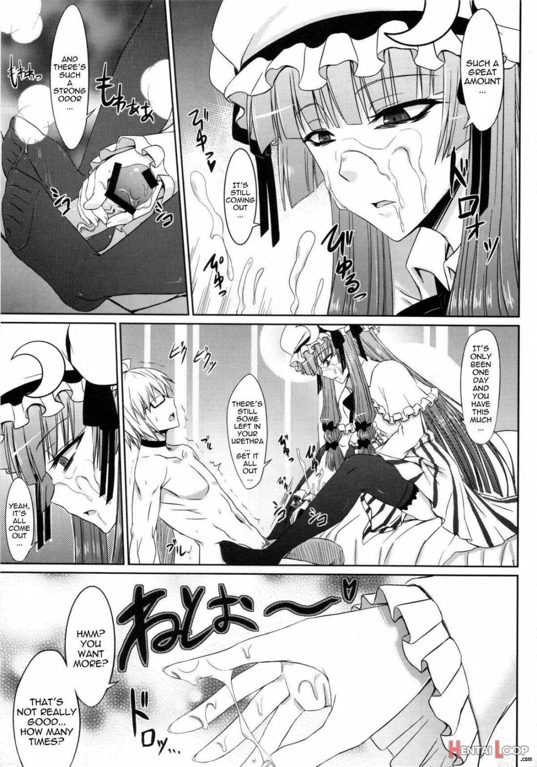 Patchouli to Ashi Bakari no Doujin. page 17