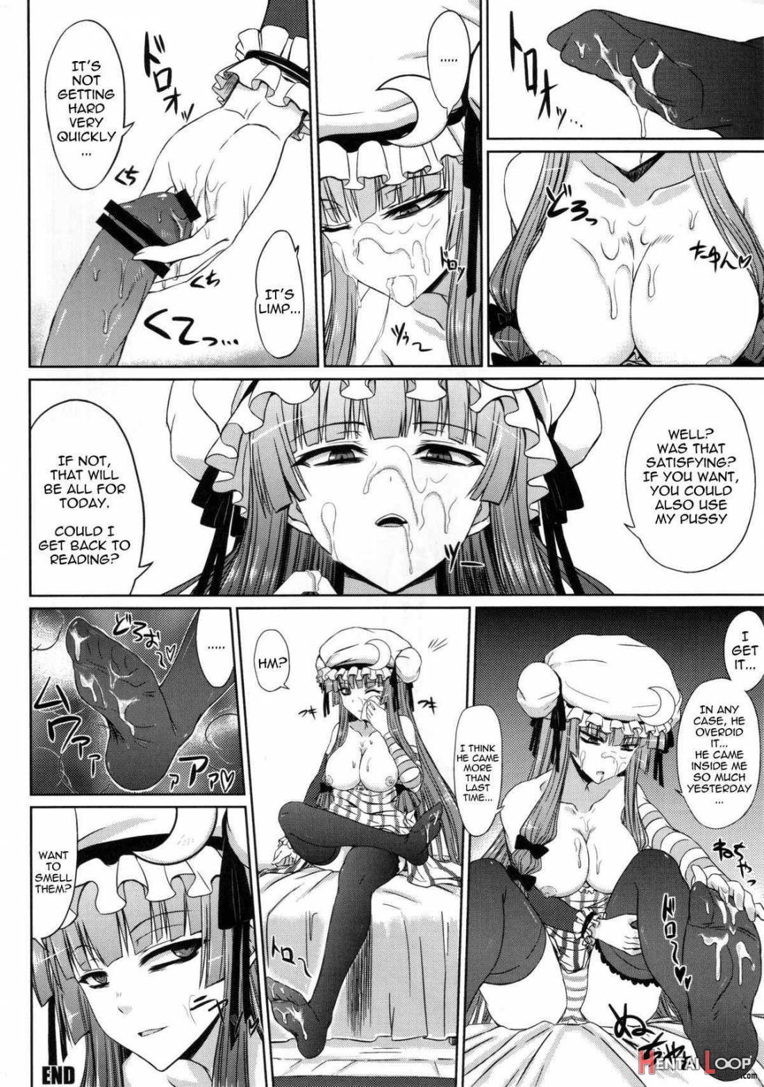 Patchouli to Ashi Bakari no Doujin. page 18