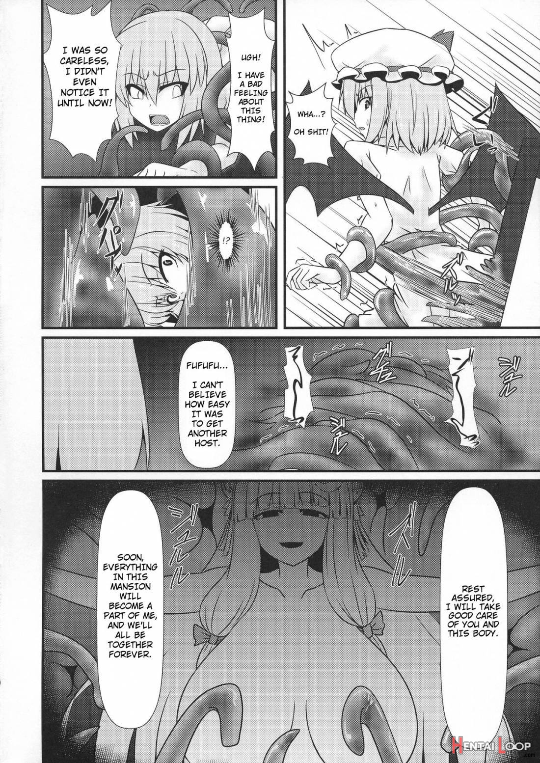 Patchouli to Remilia no Shokushu Ae page 13