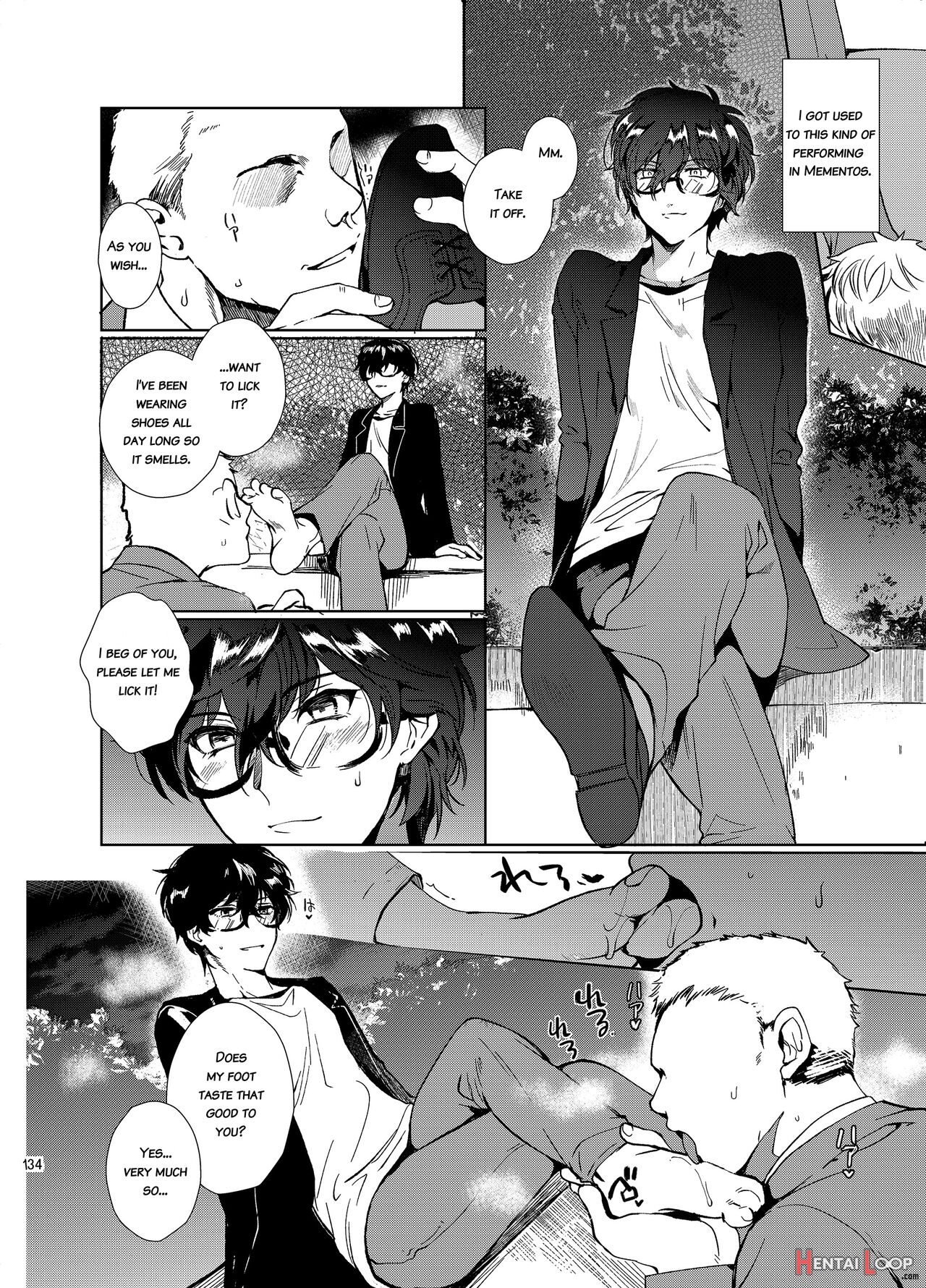 Playing Joker ~mob X Shujinkou Soushuuhen~ page 134