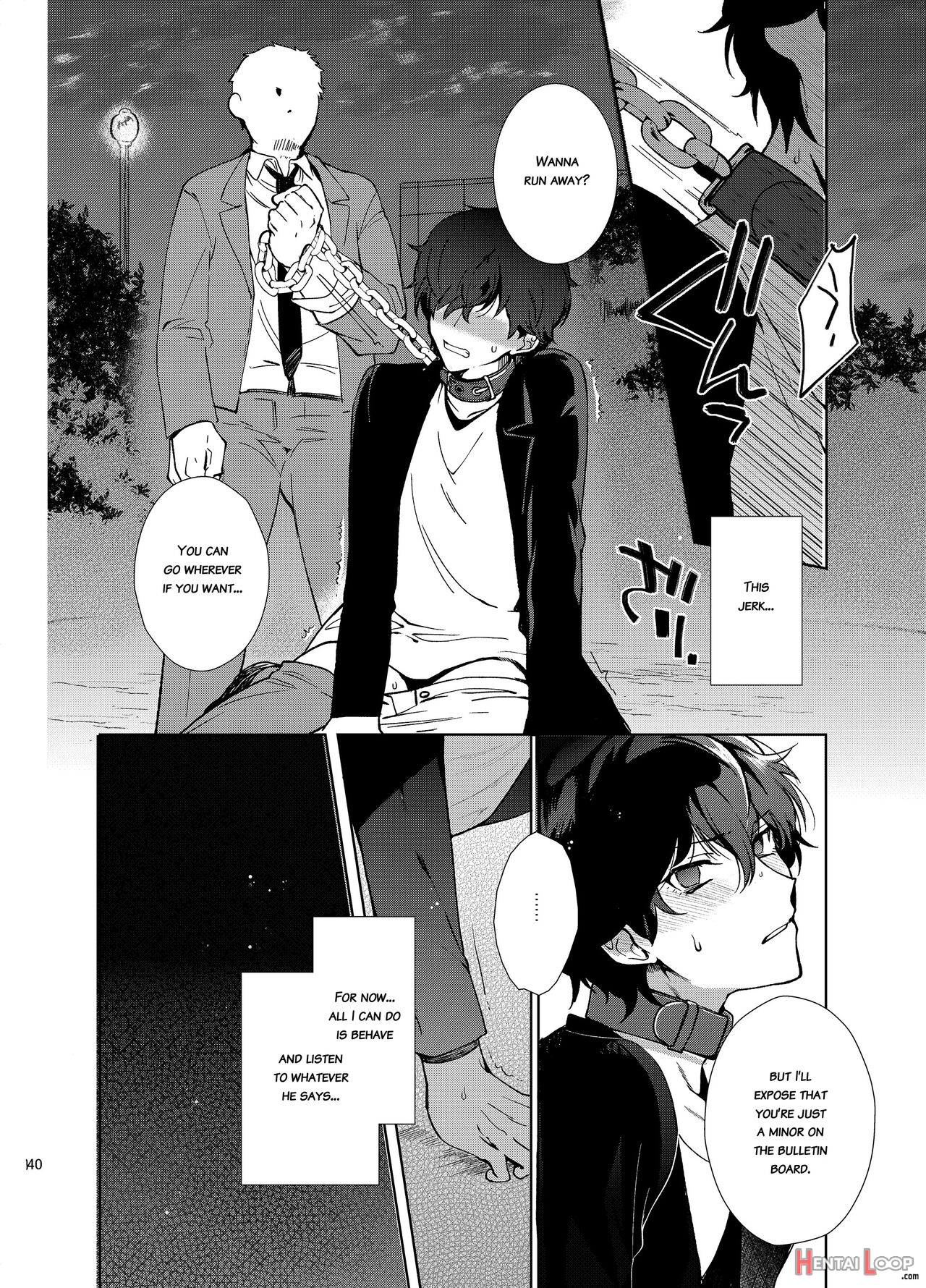 Playing Joker ~mob X Shujinkou Soushuuhen~ page 140