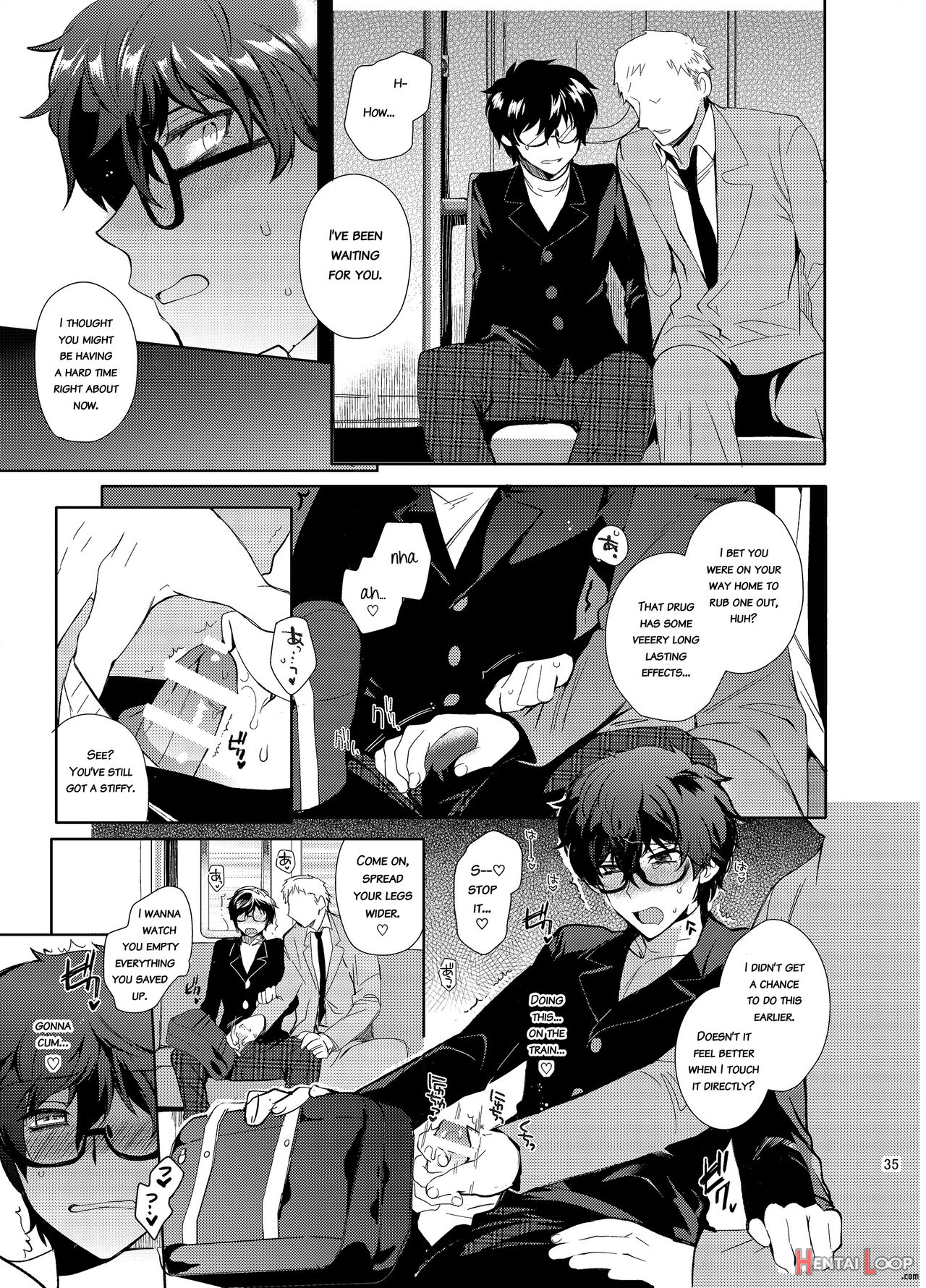 Playing Joker ~mob X Shujinkou Soushuuhen~ page 35