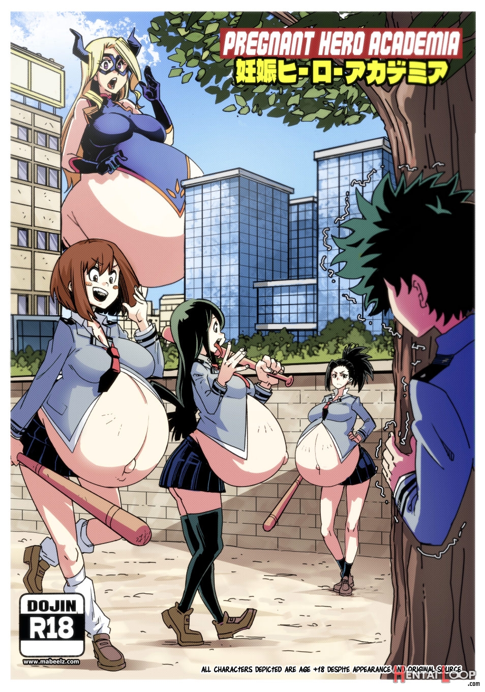 Pregnant Hentai Traps - Pregnant Hero Academia (by Mabee.lz) - Hentai doujinshi for free at  HentaiLoop
