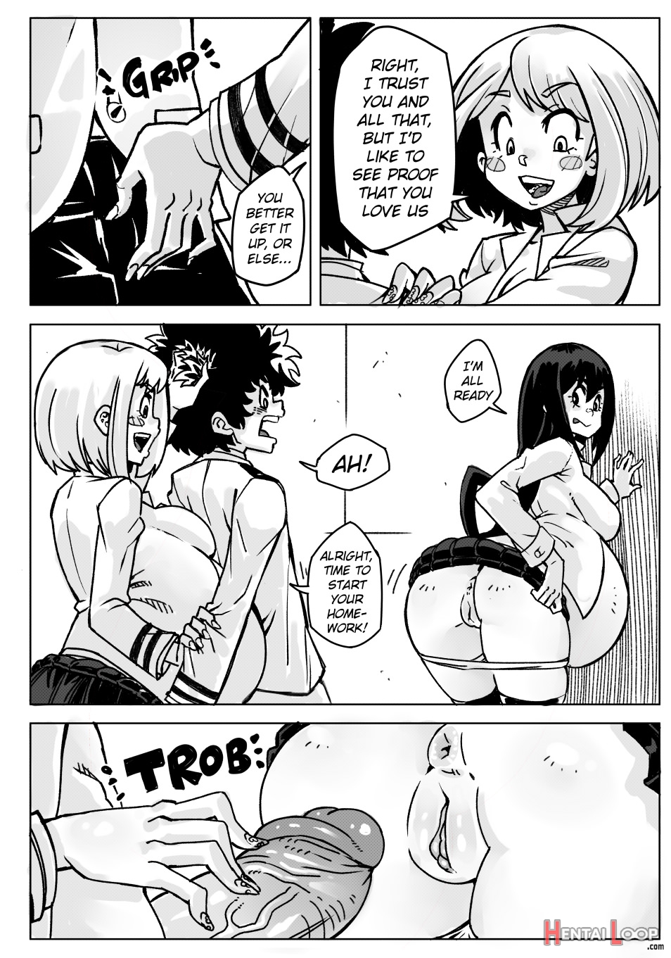 Pregnant Hero Academia page 13