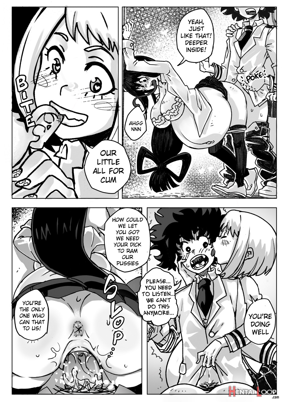 Pregnant Hero Academia page 14