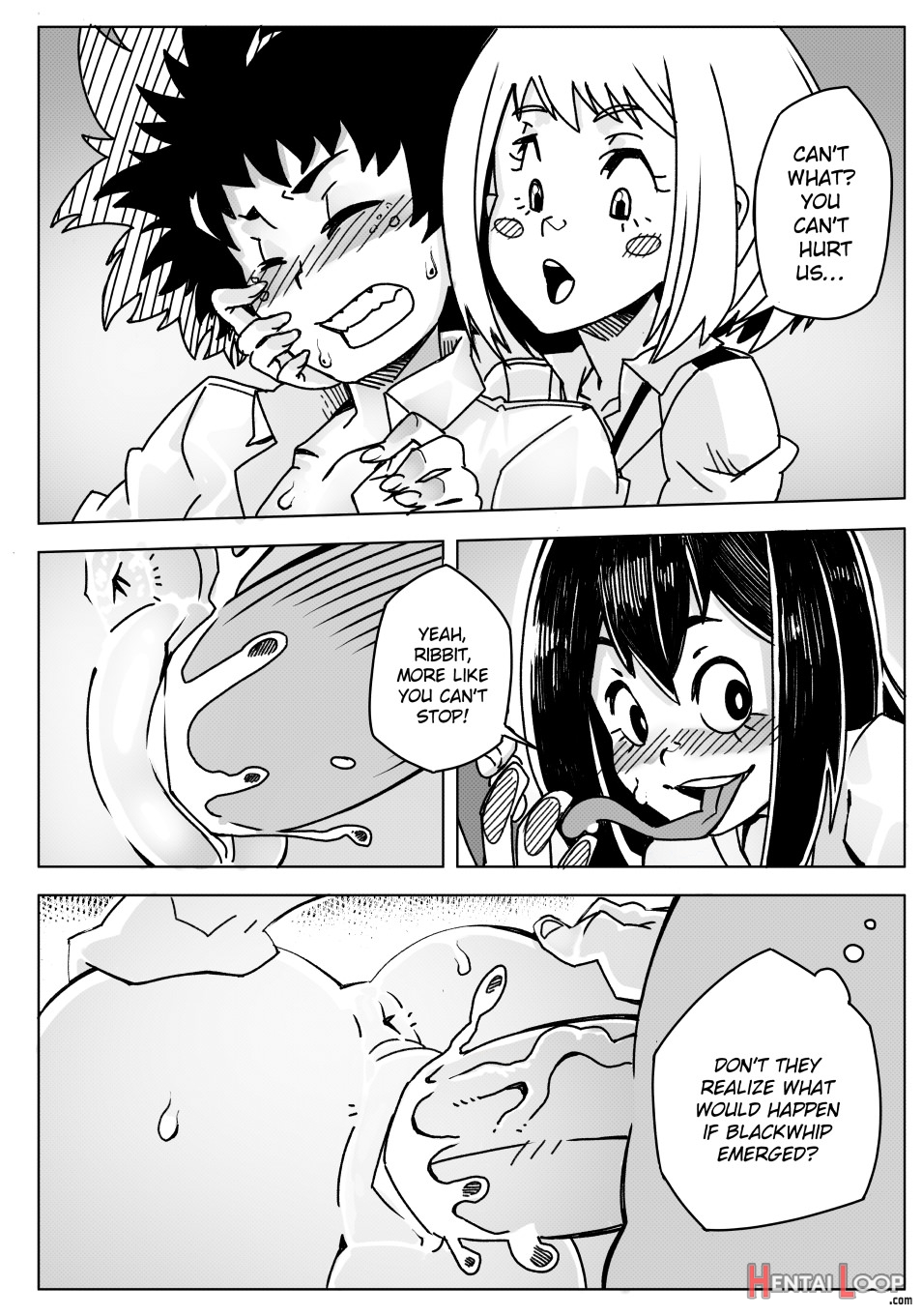 Pregnant Hero Academia page 18