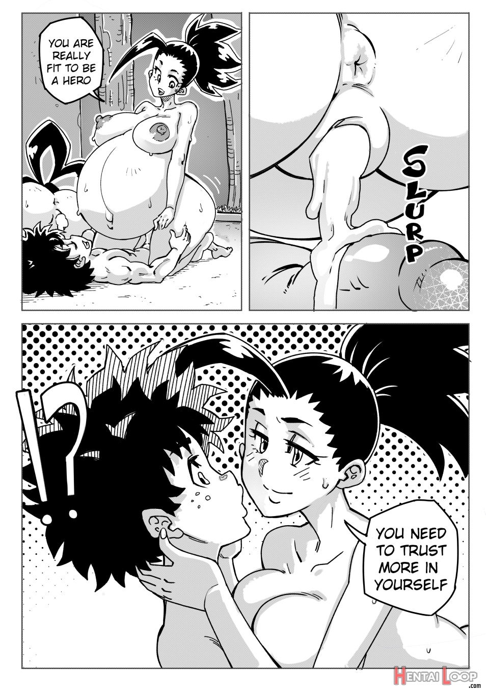 Pregnant Hero Academia page 34