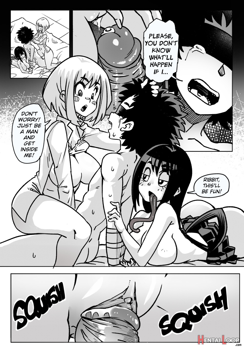 Pregnant Hero Academia page 9