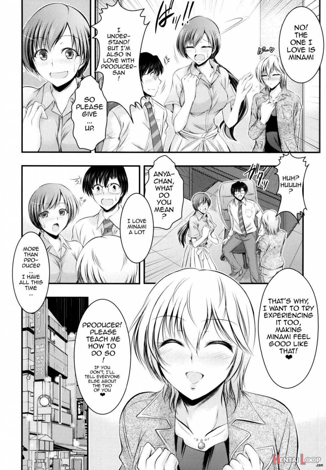 “Producer, Watashi to секс shite kudasai” “Kono aida Minami to shiteta Are desu” ” Cho…Anya-chan?” page 7