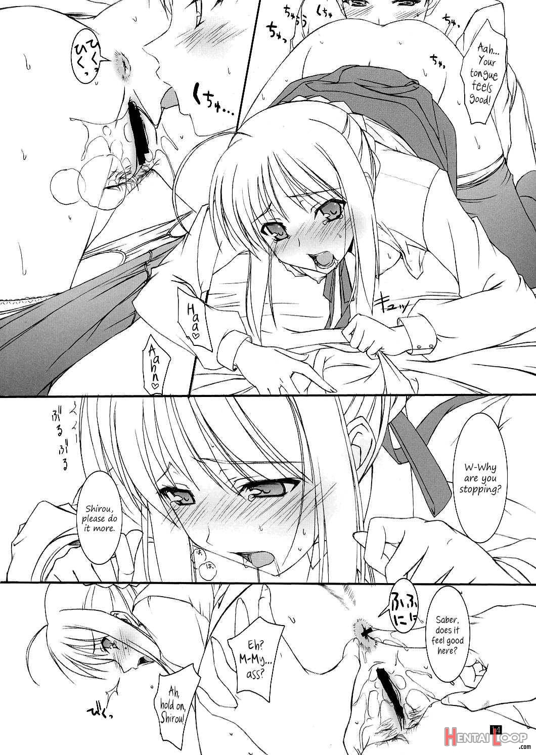 Purupuni Saber-san page 11