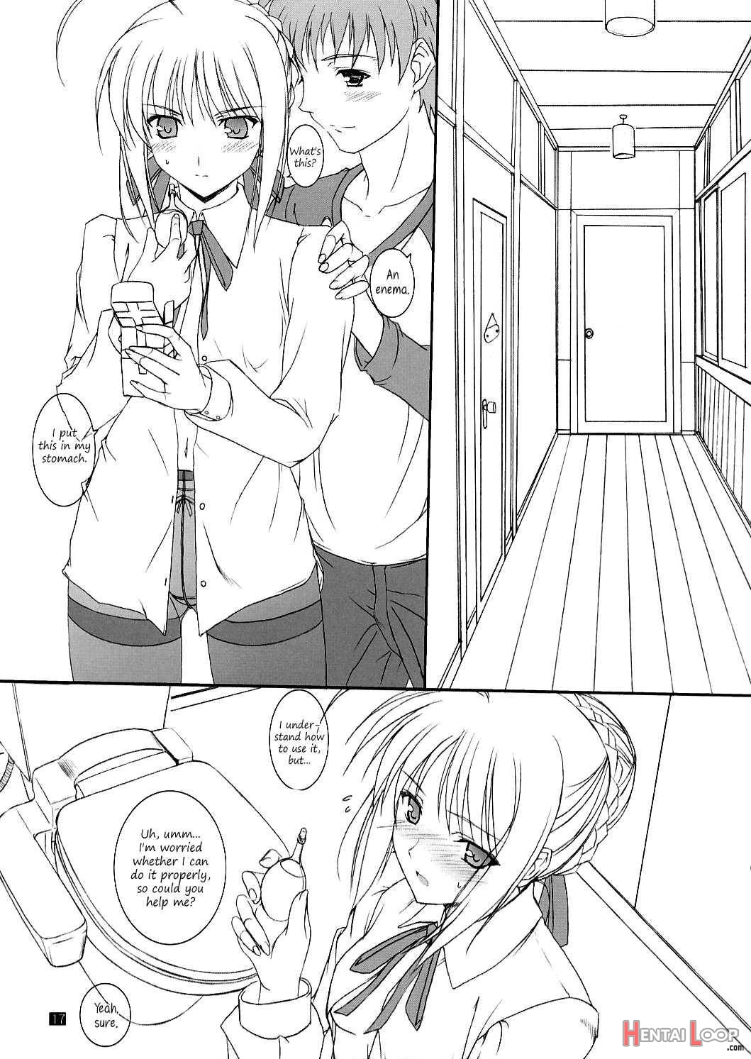 Purupuni Saber-san page 14