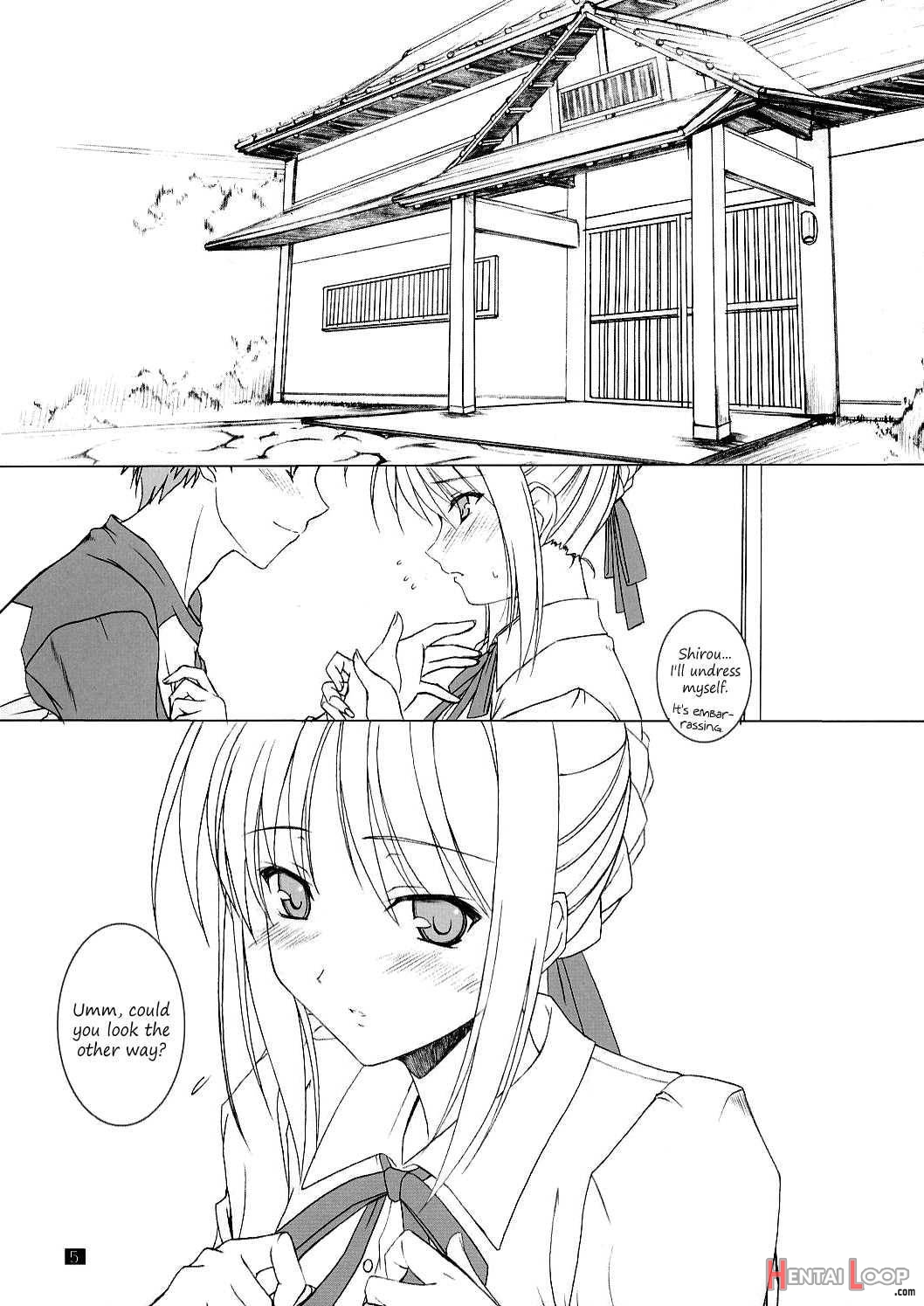 Purupuni Saber-san page 3